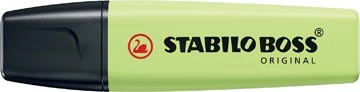 Een STABILO BOSS ORIGINAL Pastel markeerstift, dash of lime (limoen) koop je bij best4office