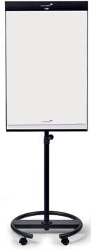 Een Legamaster magnetische flipchart Universal met ronde voet, ft 105 x 68 cm, gelakt staal koop je bij best4office