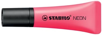 Een STABILO NEON markeerstift, roze koop je bij best4office