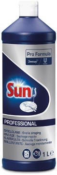 Een Sun Pro Formula spoelglans voor vaatwasser, flacon van 1 liter koop je bij Muys Kantoor & Kado