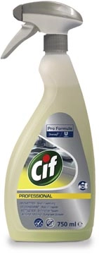 Een Cif keukenontvetter, flacon van 750 ml koop je bij Muys Kantoor & Kado