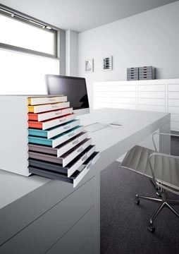 Een Durable Ladeblok Varicolor, 10 laden, wit meubel koop je bij best4office