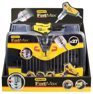 Een Stanley stiftsleutelset FatMax, set van 27 stuks koop je bij Muys Kantoor & Kado