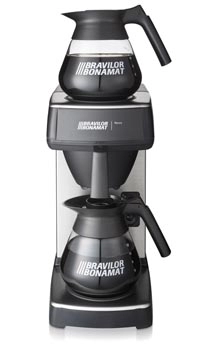 Een Bravilor Bonamat filterkoffieapparaat Novo met glazen koffiekan koop je bij Muys Kantoor & Kado