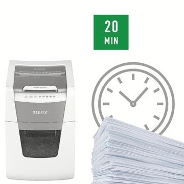 Een Leitz IQ Autofeed small office 100 papiervernietiger P5 koop je bij best4office