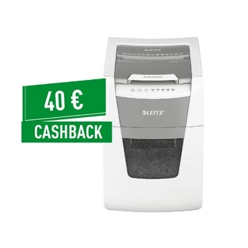 Een Leitz IQ Autofeed small office 100 papiervernietiger P5 koop je bij best4office