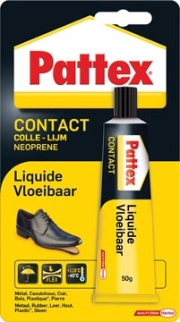 Een Pattex contactlijm Vloeibaar, tube van 50 g, op blister koop je bij Muys Kantoor & Kado