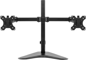 Een Fellowes Seasa monitorarm, vrijstaand, voor 2 schermen, horizontaal koop je bij best4office