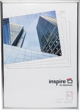 Een Inspire for Business fotokader Easyloader, zilver, ft A2 koop je bij best4office