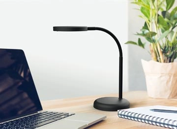 Een MAULjoy bureaulamp, LED, op voet, zwart koop je bij best4office