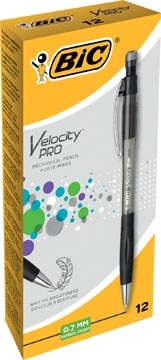 Een Bic vulpotlood Velocity Pro voor potloodstiften 0,7 mm koop je bij Muys Kantoor & Kado