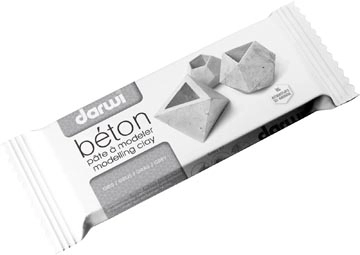 Een Darwi boetseerpasta Beton, pak van 1 kg koop je bij best4office