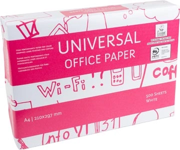 Een Kopieerpapier ft A4, 75 g, 160 CIE, pak van 500 vel koop je bij best4office