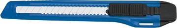 Een Westcott office cutter, 9mm, zwart/blauw, op blister koop je bij best4office