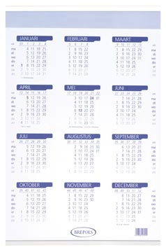 Een Brepols Jaarkalender, 2025 koop je bij Muys Kantoor & Kado