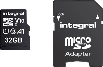 Een Integral microSDHC geheugenkaart, 32 GB koop je bij best4office