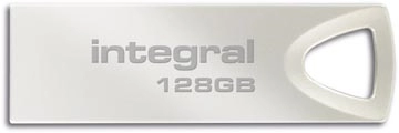 Een Integral ARC USB stick 2.0, 128 GB, zilver koop je bij best4office