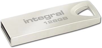 Een Integral ARC USB stick 2.0, 128 GB, zilver koop je bij best4office