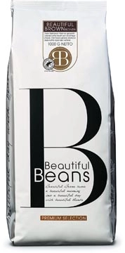 Een Beautiful Beans koffiebonen Brown Boon, zak van 1 kg koop je bij Muys Kantoor & Kado