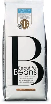 Een Beautiful Beans koffiebonen Blue Boon, zak van 1 kg koop je bij Muys Kantoor & Kado