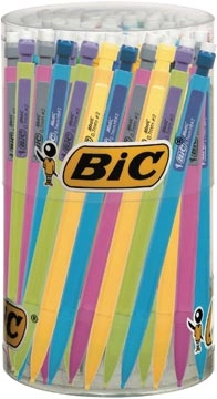 Een Bic vulpotlood Matic Fun, in geassorteerde kleuren, display van 60 stuks koop je bij Muys Kantoor & Kado