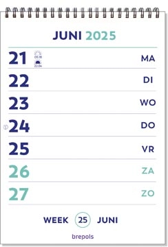 Een Brepols Optivision kalender Nederlandstalig, 2025 koop je bij Muys Kantoor & Kado