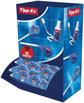 Een Tipp-ex correctieroller ECOlutions Easy Refill doos van 20 stuks (15 + 5 GRATIS) koop je bij Muys Kantoor & Kado