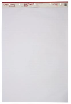 Een Pergamy flipchartpapier, ft 65 x 98 cm, geruit en blanco, pak van 50 vel koop je bij best4office