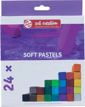 Een Talens Art Creation softpastels, doos met 24 stuks in geassorteerde kleuren koop je bij best4office