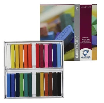 Een Van Gogh droge pastels, doos met 24 pastels koop je bij best4office