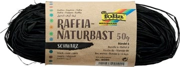 Een Folia raffia zwart koop je bij best4office