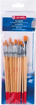 Een Talens Art Creation aquarelpenselen polyester assorti, set van 10 penselen koop je bij best4office