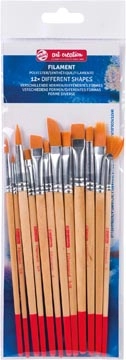 Een Talens Art Creation aquarelpenselen polyester assorti, set van 12 penselen koop je bij best4office