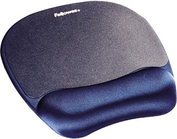 Een Fellowes muismat met polssteun Memory Foam saffier koop je bij Muys Kantoor & Kado