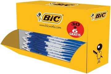 Een Bic balpen Atlantis Classic blauw, doos 30 + 6 gratis koop je bij best4office