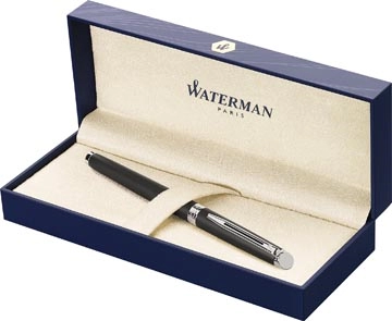 Een Waterman Hémisphère vulpen, fijne punt, Matt Black CT koop je bij Muys Kantoor & Kado