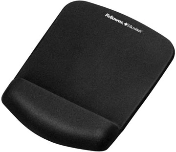 Een Fellowes PlushTouch muismat met polssteun, zwart koop je bij best4office