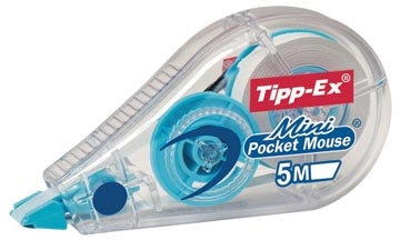 Een Tipp-Ex correctieroller Mini Pocket Mouse Fashion, blister 2 + 1 gratis koop je bij Muys Kantoor & Kado