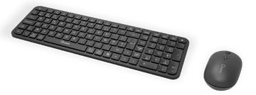 Een Qware draadloze deskset Coldfield, azerty koop je bij best4office