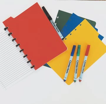 Een Correctbook tabbladen ft A5, 4 tabs in geassorteerde kleuren koop je bij Muys Kantoor & Kado