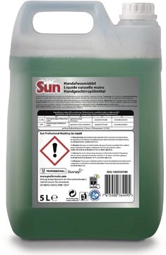 Een Sun handafwasmiddel Pro Formula, fles van 5 l koop je bij Muys Kantoor & Kado