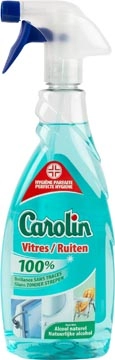 Een Carolin glasreiniger, spray van 650 ml koop je bij Muys Kantoor & Kado