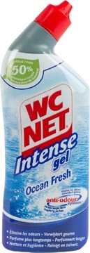 Een WC NET toiletreiniger Intense Ocean Fresh, fles van 750 ml koop je bij Muys Kantoor & Kado