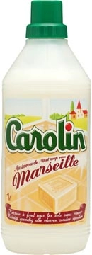 Een Carolin vloerreiniger Marseillezeep, fles van 1 l koop je bij Muys Kantoor & Kado