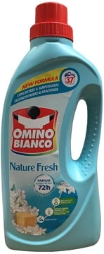 Een Omino Bianco Nature Fresh wasmiddel, 37 doseringen, fles van 1,48 l koop je bij Muys Kantoor & Kado