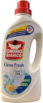 Een Omino Bianco Clean Fresh wasmiddel, 37 doseringen, fles van 1,48 l koop je bij Muys Kantoor & Kado