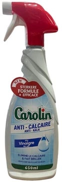 Een Carolin anti-kalk, spray van 650 ml koop je bij best4office