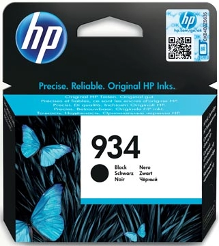 Een HP inktcartridge 934, 400 pagina's, OEM C2P19AE, zwart koop je bij best4office