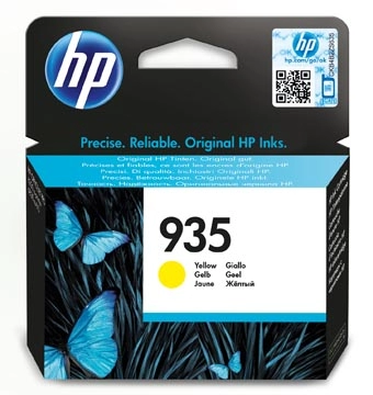 Een HP inktcartridge 935, 400 pagina's, OEM C2P22AE, geel koop je bij best4office