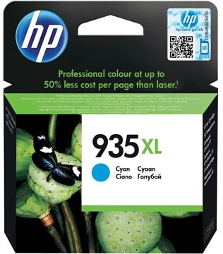 Een HP inktcartridge 935XL, 825 pagina's, OEM C2P24AE, cyaan koop je bij best4office